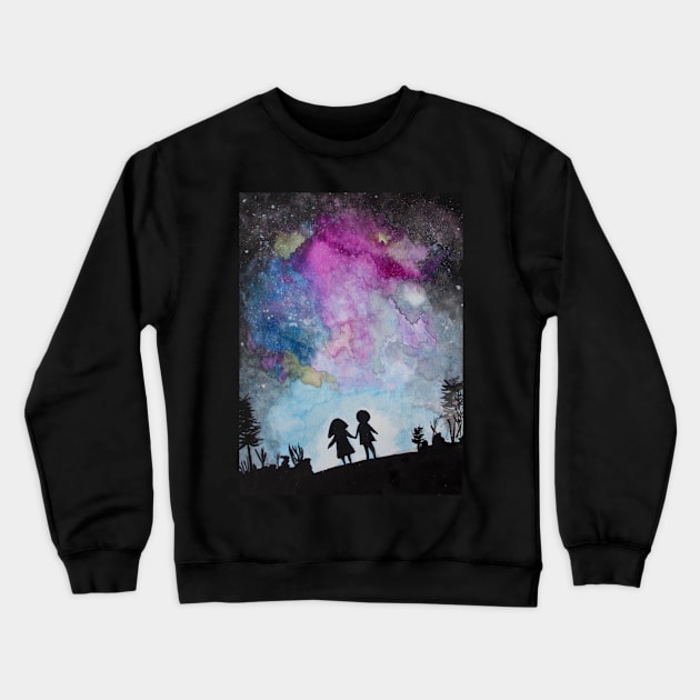 Stargazing Crewneck Sweatshirt by Exposation